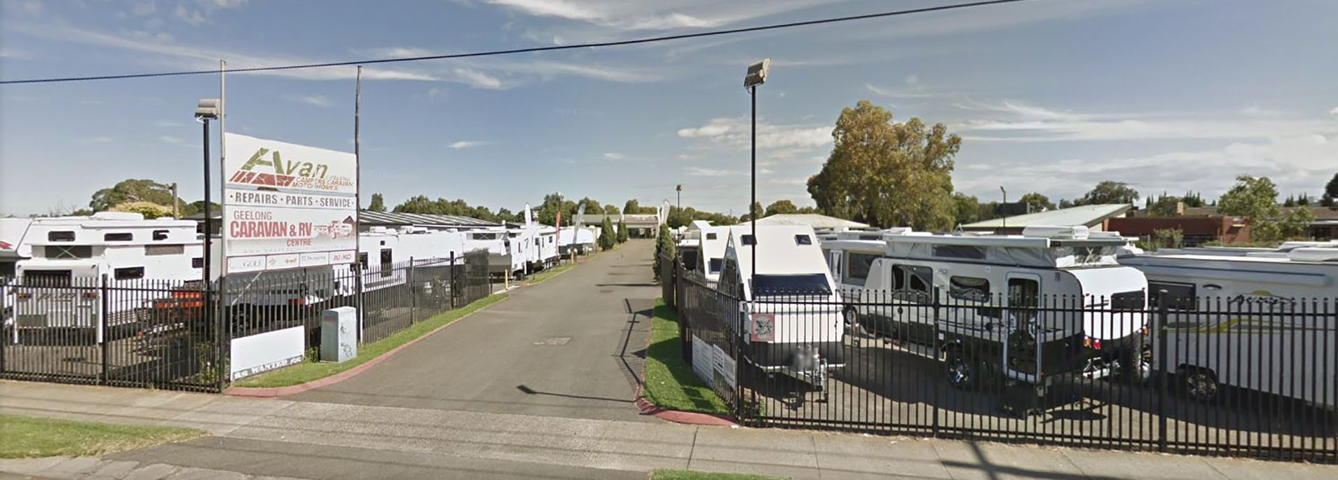 Overview Geelong Caravans